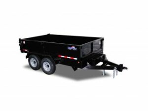 Hawke 7'x14' 12k lb Low Profile Dump Trailer