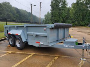 TUFFDUMP 7'x14' 14k lb Low Profile Dump Trailer