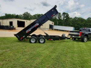 TUFFDUMP 7'x16' 14k lb Low Profile Dump Trailer