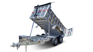 CargoPro Aluminum 6'x12' 10k lb Low Profile Dump Trailer